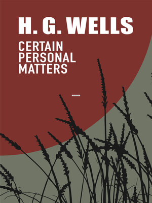 cover image of CERTAIN PERSONAL MATTERS
